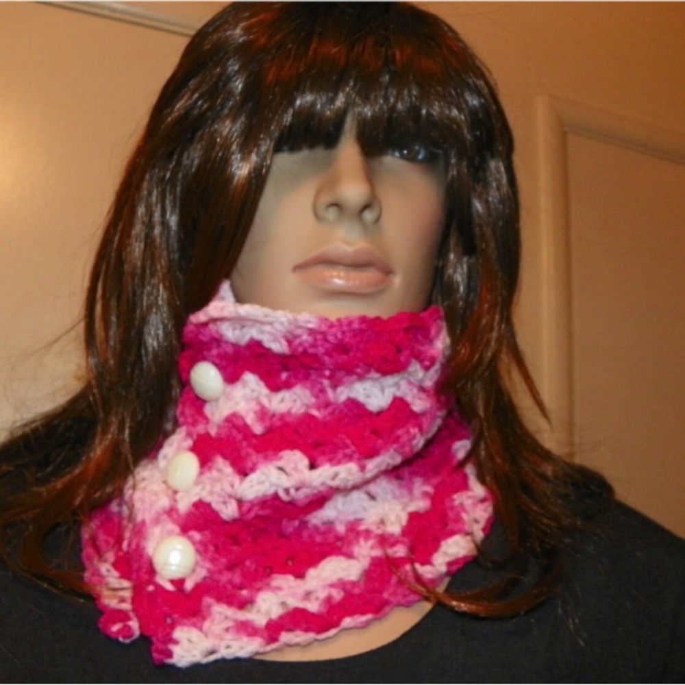 Mother Daughter Cowl Neckwarmer Set One of a kind